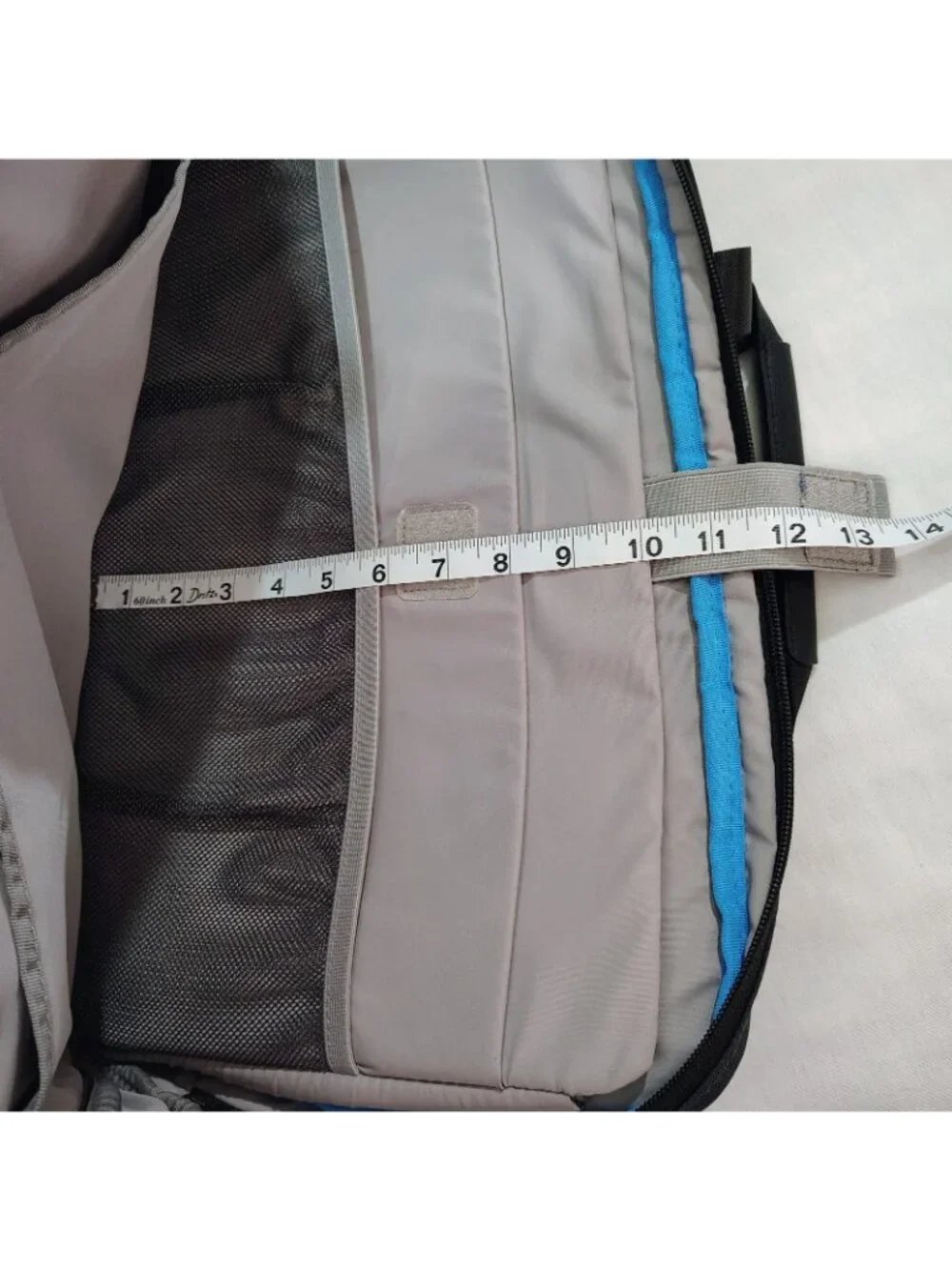 BagSmart Laptop Messenger Bag Briefcase Gray Black Digi Smart RFID Travel Office